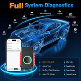 VIDENT iSmartDiag510 Pro OBD2 Scanner – Full System Diagnostics, 28+ Resets, Bluetooth, CAN FD & DoIP, Lifetime Free Updates - OBD2 Scanner